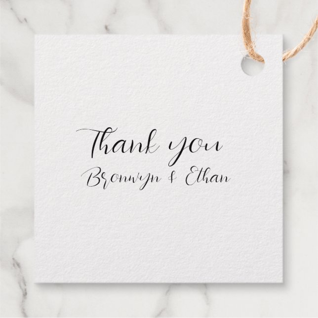 Étiquette-cadeau Les coquillages d'or simples favorisent (Dos)