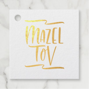 Étiquette-cadeau Mazel Tov