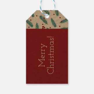 Étiquette cadeau Merry Berry