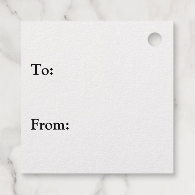 Étiquette-cadeau Murph (Dos)