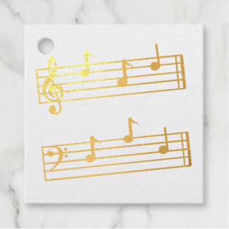 ÉTIQUETTE-CADEAU NOTES MUSICALES PAPA BASS TREBASS CLEF STAVES PÈRE