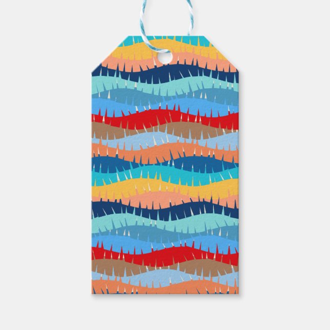 Étiquette cadeau Party Streamers (Devant)