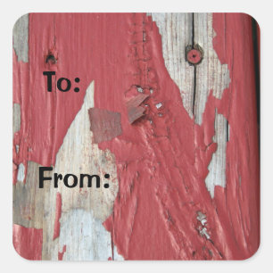 Étiquette cadeau Peeling