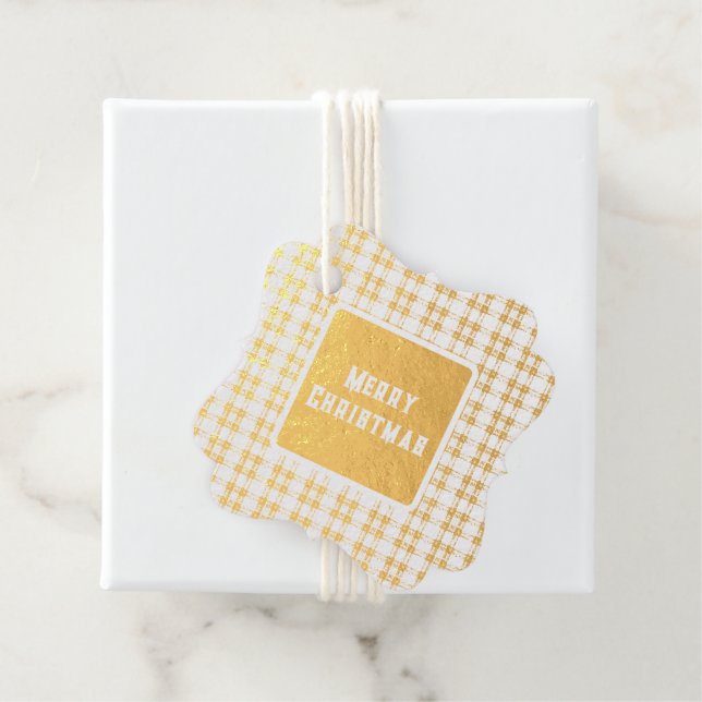 Étiquette-cadeau Royal Stewart Original Scottish Tartan (Avec boite)