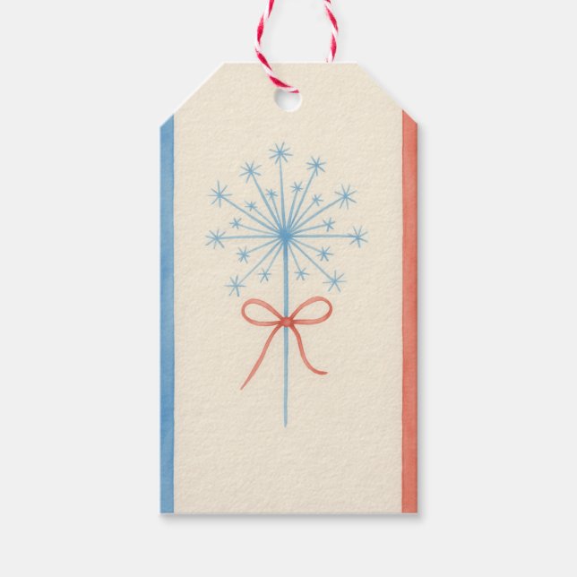 Étiquette cadeau Sparkler  (Devant)