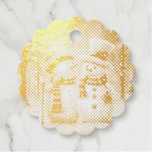 Tag Foil Foil Whimsy Snowman