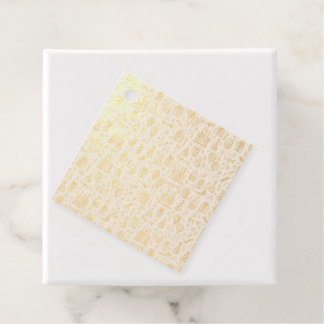 Étiquette-cadeau Vibrant Birthday Party Seamless Pattern