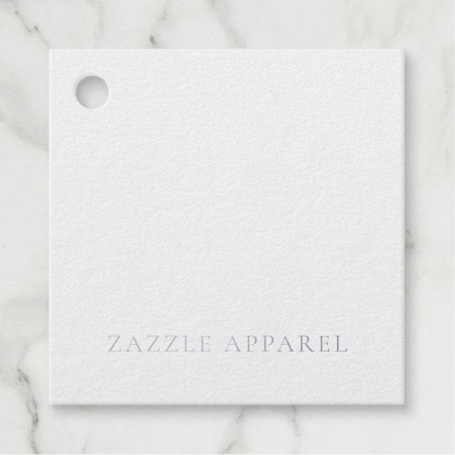 Étiquette-cadeau Zazzle Apparel Variété Balise Brouillon (Devant)