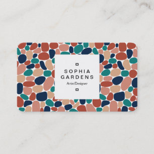 Étiquette carré 03a - 160417 - Couleurs minérales