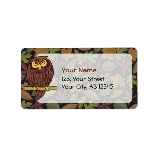 Étiquette Cartoon de hibl (Devant)