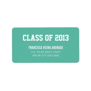 Étiquette Classe d'obtention d'un diplôme d'études