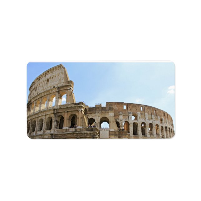 Étiquette Colesseum (Devant)