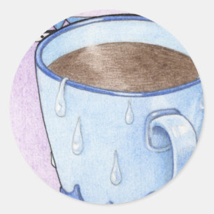 Étiquette Confort au café
