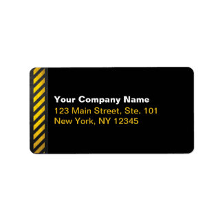 Étiquette Construction