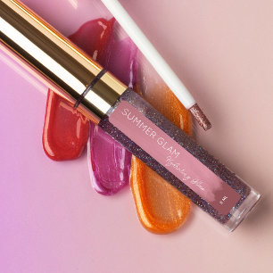 Étiquette cosmétique Lux Stroke Lip Gloss