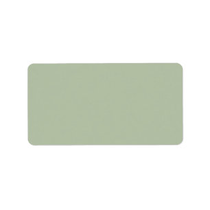 Étiquette Couleur claire et verte