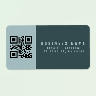 Étiquette Créer un code QR analysable Adresse de retour mo