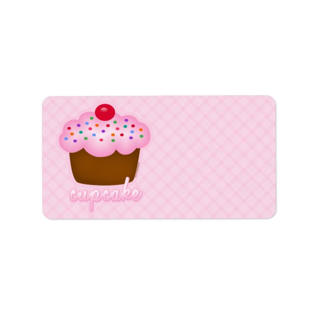 Étiquette Cupcake (Devant)