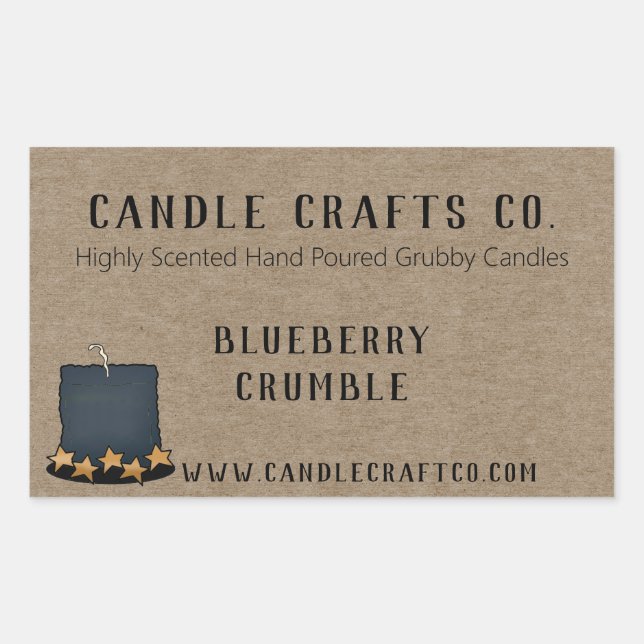 Étiquette d'affaires de parfum personnalisée pour  (Devant)