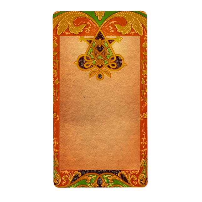 Étiquette d'apothecaire (Devant)