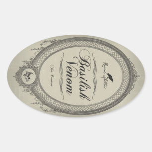 Étiquette d'autocollant de pot de Halloween de