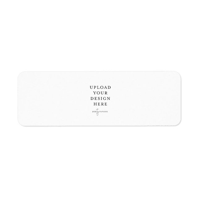 étiquette de 0,75 po x 2,25 po - Paysage (Devant)