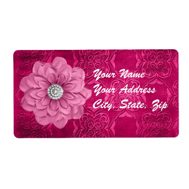 Étiquette de adresse (Devant)