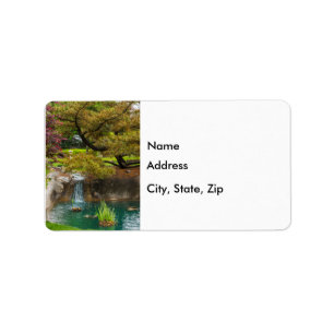 Étiquette de adresse Botanique Bliss