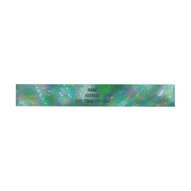 Étiquette de adresse coloré (Individual)