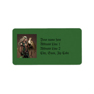 Étiquette de adresse de Druidic