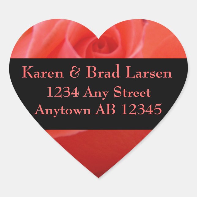 Étiquette de adresse de Mariage rose blanc (Devant)