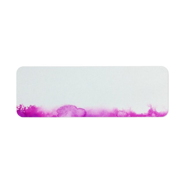 étiquette de adresse de peinture (Devant)