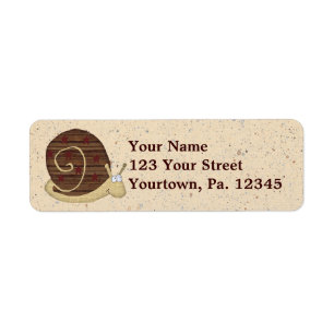 Étiquette de adresse de snail mail