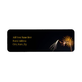 Étiquette de adresse Fireworks P0538