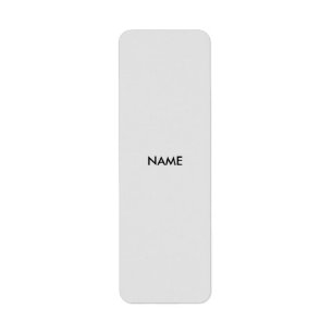 ÉTIQUETTE DE ADRESSE GRAY SIMPLE NAME