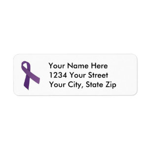 Étiquette de adresse personnalisable de Cancer