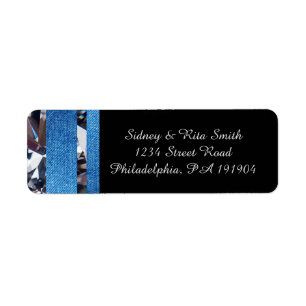 Étiquette de adresse pour Denim & Diamonds Collect