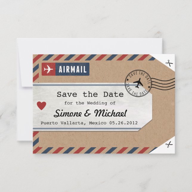 Étiquette de bagage pour le Mexique avec carte à c (Devant)