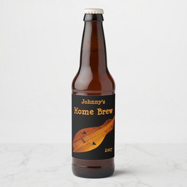 Étiquette de bière Dulcimer Music (Devant)