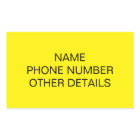 Étiquette de boîte de stockage Moving College