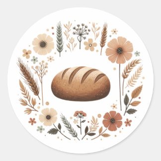 Étiquette de boulangerie artisanale pour pain | Co