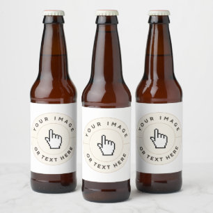 Étiquette de bouteille de bière - Personnalisé (aj