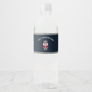 Étiquette de bouteille d'eau de cétreuse
