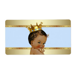 Étiquette de bouteille d'eau pour Baby Shower Prin
