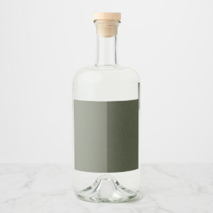 Étiquette de bouteille verte de mousse - Texture d