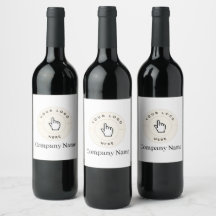 Étiquette de bouteilles de vin - Personnalisé (ajo