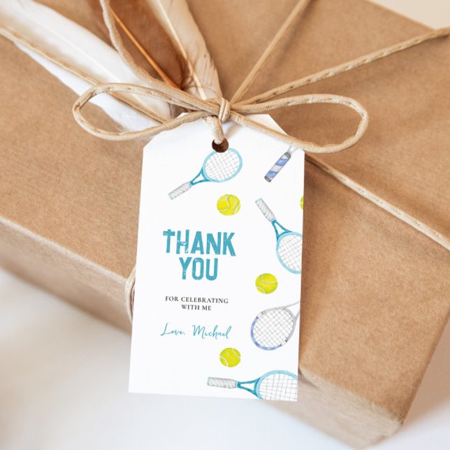 Étiquette de cadeau d'anniversaire sur le thème du (Créateur téléchargé)