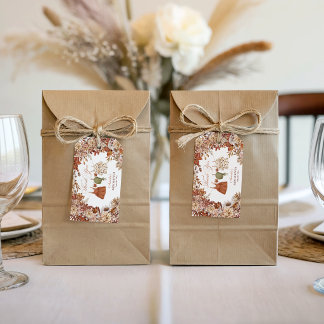 Étiquette de cadeau de Baby Shower de remerciement