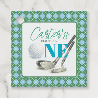 Étiquette de cadeau de golf personnalisée pour pre