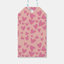étiquette de cadeau de la Saint-Valentin 